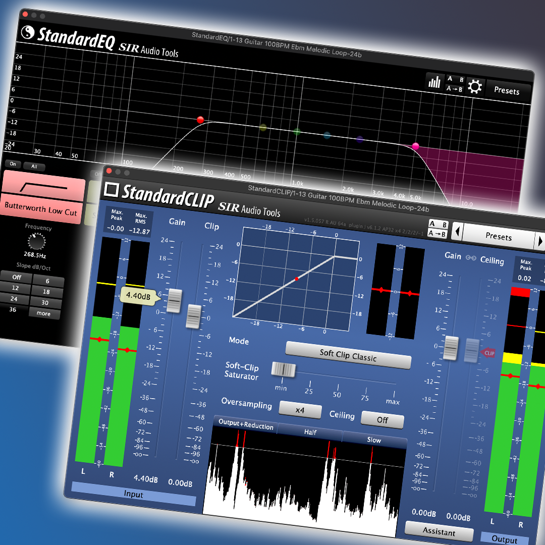 (SIR Audio Tools) StandardClip + StandardEQ