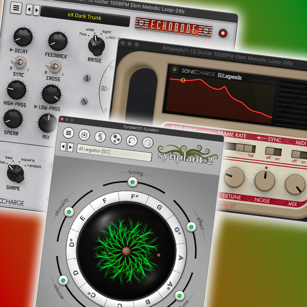 (Sonic Charge) Synplant 2 + Echobode + Bitspeek